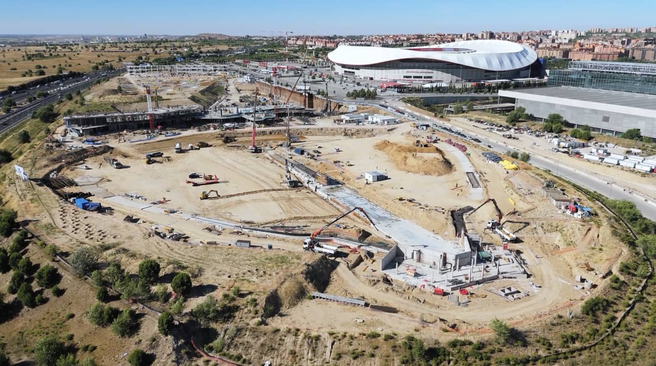 Construction progress Julio 2026